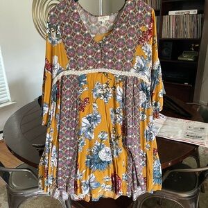 Floral Multicolored UMGEE Dress/Top